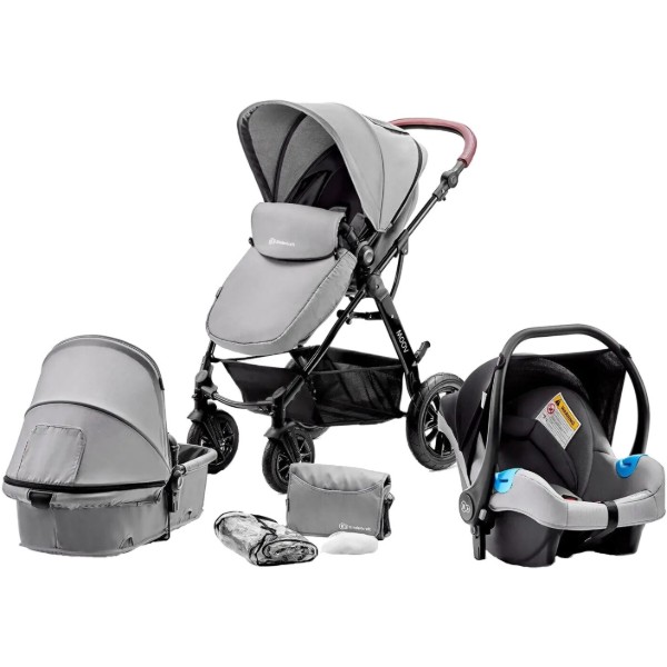 Фото - Коляска универсальная 3 в 1 Kinderkraft Moov Gray (KKWMOOVGRY00NC)