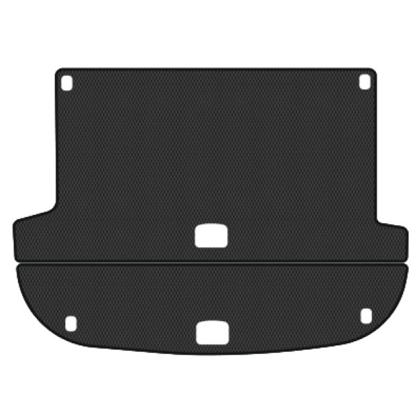 Фото - EVA килимок в багажник авто EVAtech для Santa FE (CM) Restyling (Hinged Gas Pedal) 5 seats (3 clips) Hyundai 2010-2012 2 покоління SUV EU (HY13313BE2RBB)
