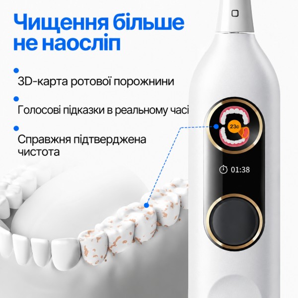 Фото - Зубна щітка електрична Usmile Y20 PRO рожева