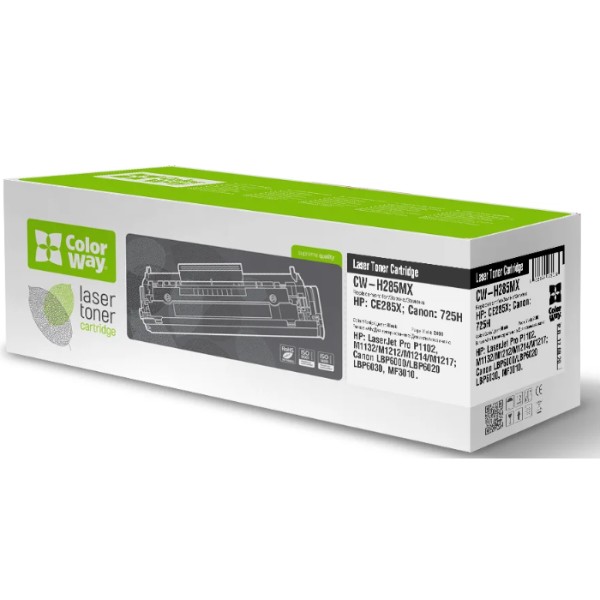 Фото - Картридж-тонер Colorway for HP (CE285X/CANON 725H) Universal (CW-H285MX)