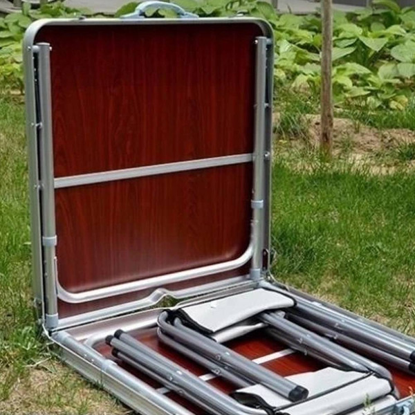 Фото - Складаний стіл Voltronic DT-4251 з 4 стільцями