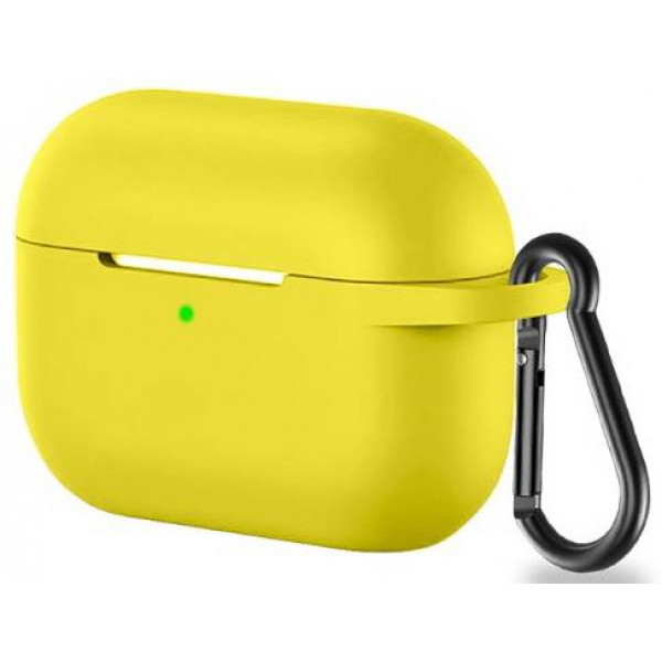 Фото - Чохол для навушників BeCover Silicon for Apple AirPods Pro Yellow (704492)