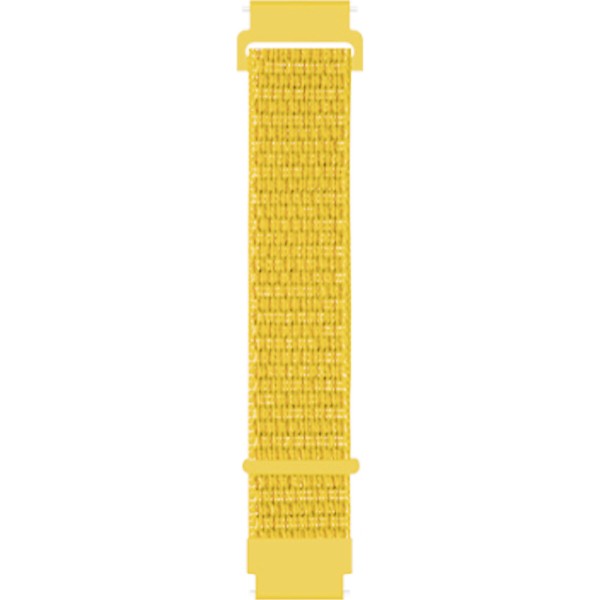 Фото - Ремінець для смарт-годинника BeCover Nylon Style for Samsung Galaxy Watch 42mm/Watch Active/Active 2 40/44mm/Watch 3 41mm/Gear S2 Classic/Gear Sport Yellow (705