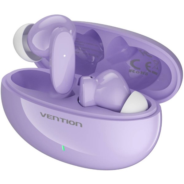 Фото - Навушники вкладиші бездротові TWS Vention Elf Earbuds E01 Purple (NBFV0)