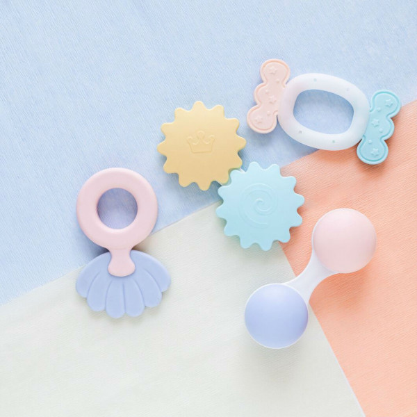 Фото - Брязкальце Набір Canpol babies Pastel (79/401)