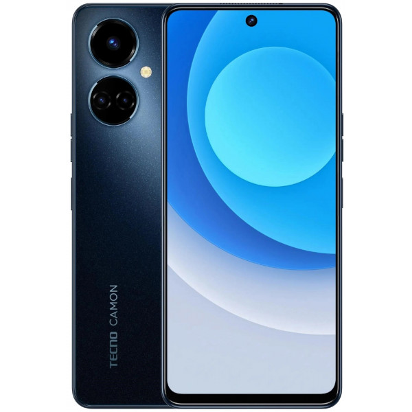 Фото - Смартфон Tecno Camon 19 6/128Gb NFC 2SIM Eco Black (CI6n)