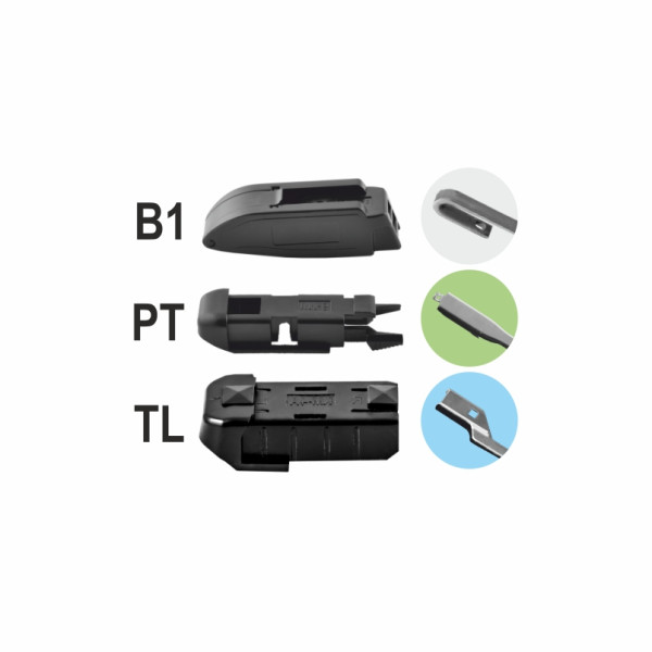 Фото - Щітка склоочисника CarLife безкаркасна DYNAMIC 15/380 мм (D38)