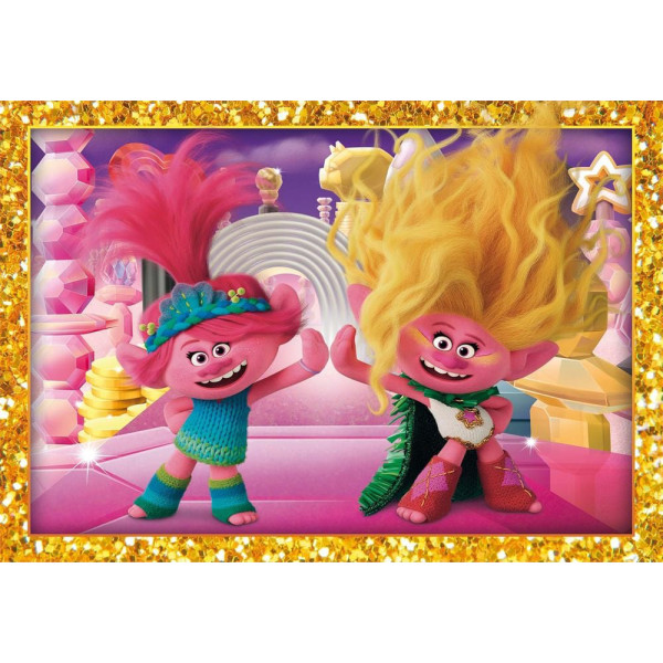 Фото - Пазли (3-4 роки) Clementoni Trolls 3 12,16,20 та 24 ел. (21527)