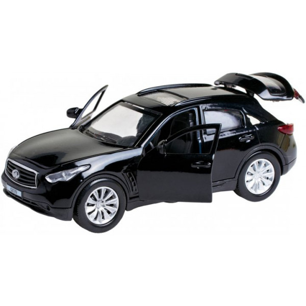 Фото - Колекційна машинка 1:32 Technopark INFINITI QX70 (чорний, 1:32) (QX70-BK)