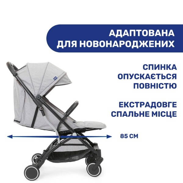 Фото - Коляска прогулянкова Chicco Trolleyme Stroller (79865.28)