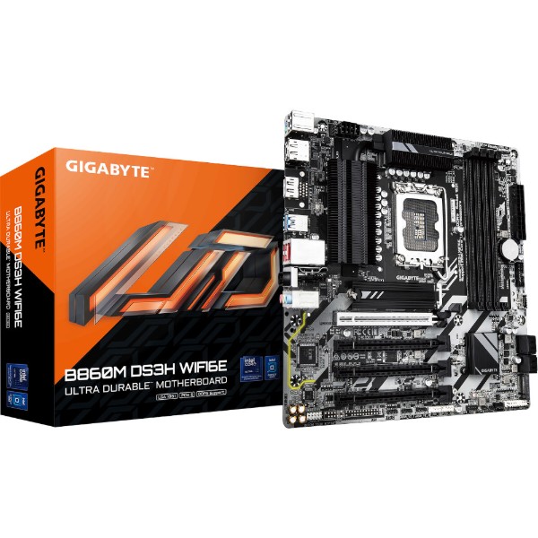 Фото - Материнська плата Gigabyte B860M DS3H WIFI6E