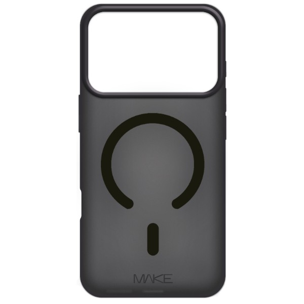 Фото - Чохол для смартфону MAKE Aura Magnet for Apple iPhone 18 Pro/17 Pro, Black (MCLAM-AI18P/17PBK) Фото - Чохол для смартфону MAKE Aura Magnet for Apple iPhone 18 Pro/17 Pro, Black (MCLAM-AI18P/17PBK)