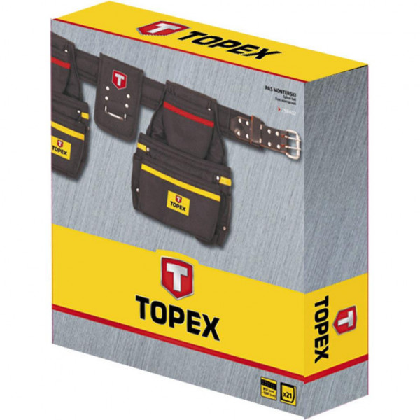 Фото - Сумка для інструментів TOPEX пояс монтажника (79R402)