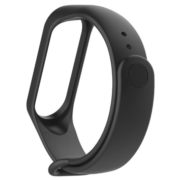 Фото - Ремінець для фітнес-браслету BeCover for Xiaomi Mi Band 4/3 Black (704126)