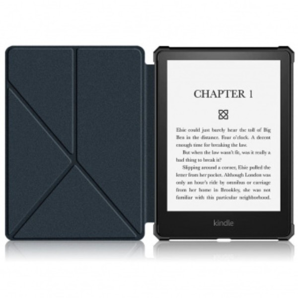 Фото - Чохол для електронної книги BeCover Ultra Slim Origami for Amazon Kindle Paperwhite 11th Gen. 2021 Deep Blue (707219)