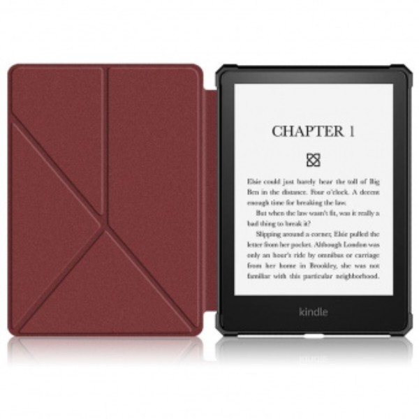 Фото - Чохол для електронної книги BeCover Ultra Slim Origami for Amazon Kindle Paperwhite 11th Gen. 2021 Red Wine (707222)