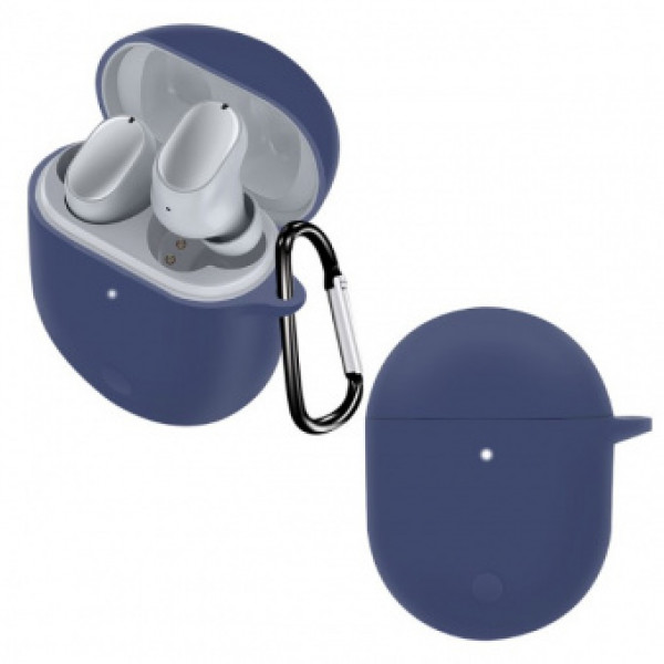 Фото - Чохол для навушників BeCover Silicon for Xiaomi Redmi Buds 3 Pro Deep Blue (707462)