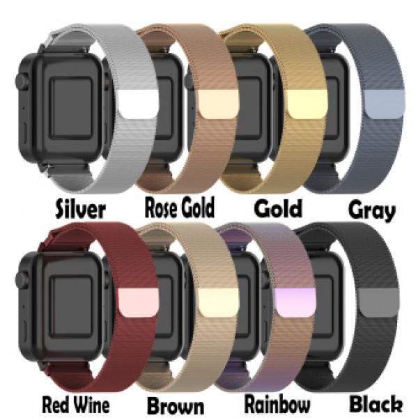 Фото - Ремінець для смарт-годинника BeCover Milanese Style for Honor MagicWatch 2 (22mm)/Huawei Watch 3 Pro Classic 46mm Red Wine (707781)