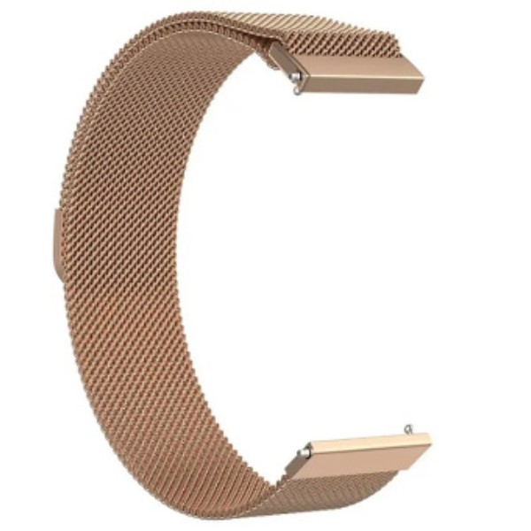 Фото - Ремінець для смарт-годинника BeCover Milanese Style for Xiaomi Amazfit Bip (20mm) Lite/Bip S Lite/GTR 42mm/GTS/TicWatch S2/TicWatch E/GTS 3/GTS 2 mini Rose Gold (707740)