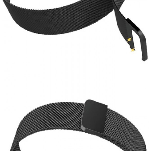 Фото - Ремінець для смарт-годинника BeCover Milanese Style for Xiaomi iMi KW66 (22mm)/Mi Watch Color/Haylou LS01/Watch S1 Active Gray (707745)