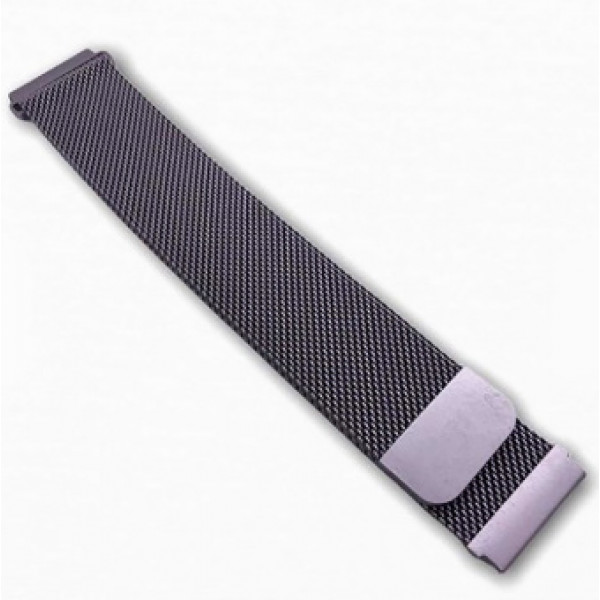 Фото - Ремінець для смарт-годинника BeCover Milanese Style for Xiaomi iMi KW66 (22mm)/Mi Watch Color/Haylou LS01/Watch S1 Active Gray (707745)