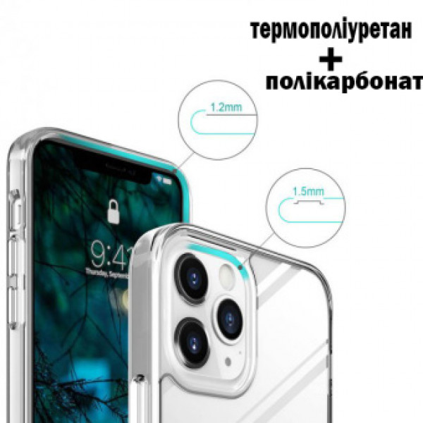 Фото - Чехол для смартфона BeCover Space Case for Apple iPhone 13 Pro Transparancy (707796)