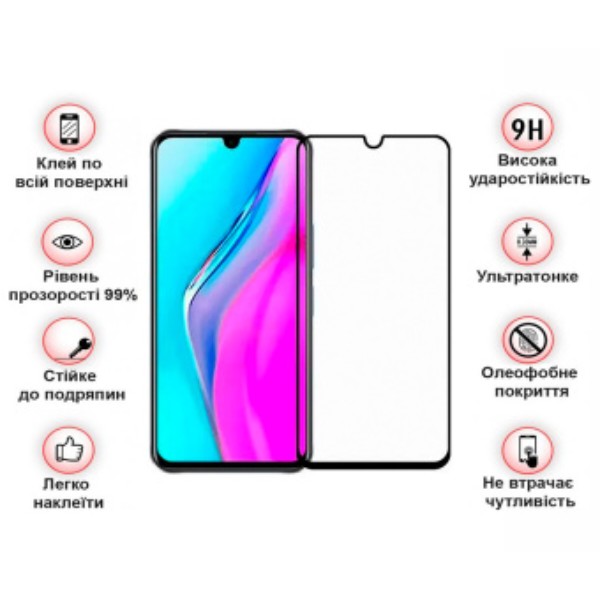 Фото - Захисне скло для смартфону BeCover for Infinix Note 11 (X663B) Black (708141)
