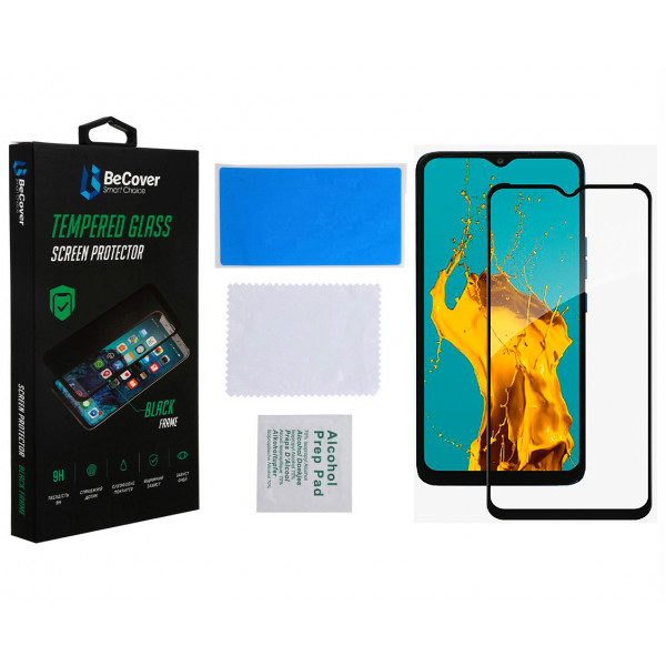 Фото - Захисне скло для смартфону BeCover for Tecno Pop 5 LTE (BD4i) Black (708164)