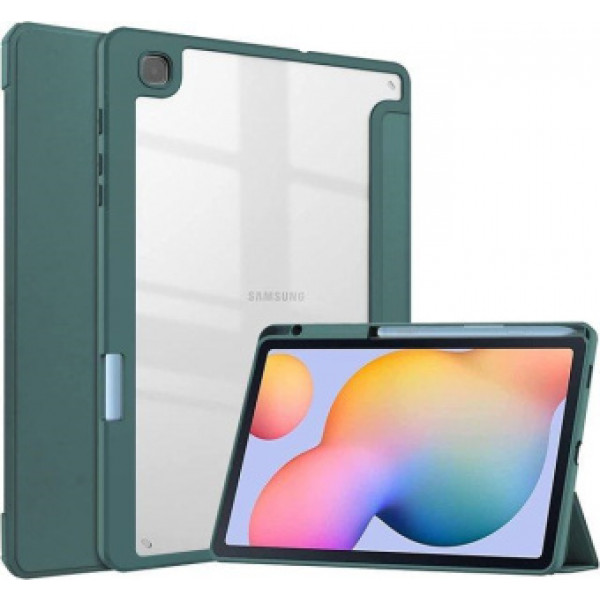 Фото - Чохол для планшета BeCover Soft Edge for Samsung Galaxy Tab S6 Lite 10.4 P610/P613/P615/P619 Dark Green (708353)