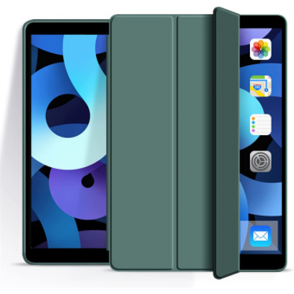 Фото - Чохол для планшета Becover Tri Fold Soft TPU Silicone for Apple iPad 10.9" (2022/2024)/iPad (А16) 2025 11" Dark Green (708519)