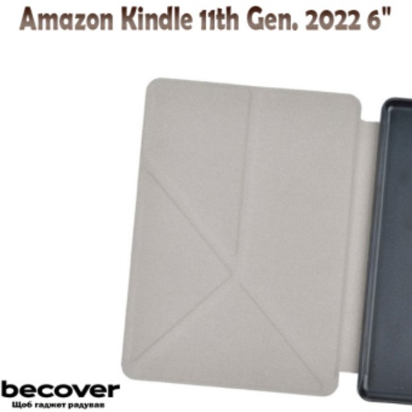 Фото - Чохол для електронної книги BeCover Ultra Slim Origami for Amazon Kindle 11th Gen. 2022/2024 6" Deep Blue (708858)