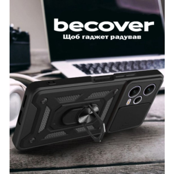 Фото - Чохол для смартфону BeCover Military for Xiaomi Redmi Note 12 Pro 5G Black (709159)
