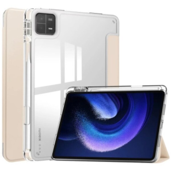 Фото - Чохол для планшета BeCover TPU Edge з кріпленням для стілусу for Xiaomi Mi Pad 6/6 Pro 11'' Rose Gold (709557)