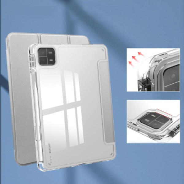 Фото - Чехол для планшета BeCover TPU Edge с креплением для стилуса for Xiaomi Mi Pad 6/6 Pro 11'' Sliver (709560)
