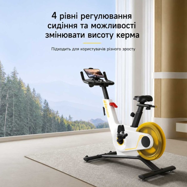 Фото - Велотренажер KingSmith SPRINT BIKE PB08S Black