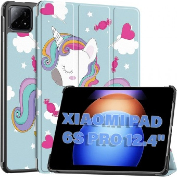 Фото - Чохол до планшета BeCover Smart Case for Xiaomi Pad 6S Pro 12.4'' Unicorn (711089)