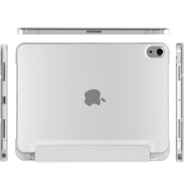Фото - Чохол для планшета BeCover Soft Edge з кріпленням Apple Pencil for Apple iPad Air (4/5) 2020/2022 10.9'' Gray (711122)