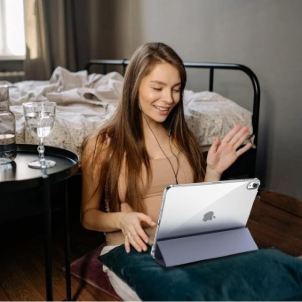 Фото - Чохол для планшета BeCover Soft Edge з кріпленням Apple Pencil for Apple iPad Air (4/5) 2020/2022 10.9'' Purple (711124)