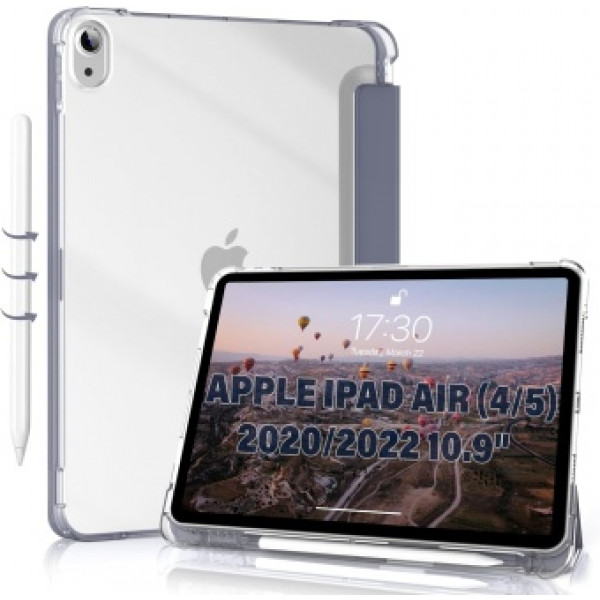Фото - Чохол для планшета BeCover Soft Edge з кріпленням Apple Pencil for Apple iPad Air (4/5) 2020/2022 10.9'' Purple (711124)