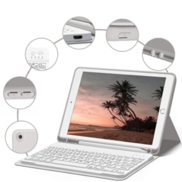 Фото - Чехол-клавиатура для планшета BeCover Apple iPad 10.2 2019/2020/2021 Gray (711135)