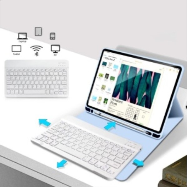 Фото - Чохол-клавіатура для планшета BeCover Apple iPad 10.2 2019/2020/2021 Light Blue (711136)