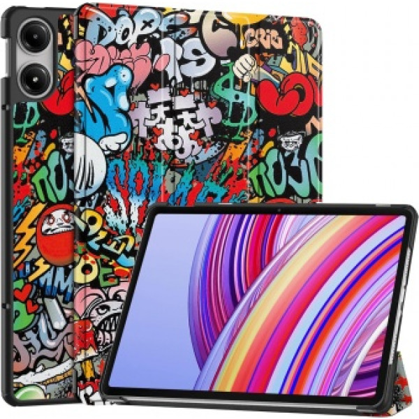 Фото - Чохол для планшету BeCover Smart Case for Xiaomi Redmi Pad Pro 12.1'' Graffiti (711308)