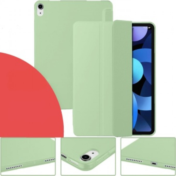 Фото - Чохол для планшета Becover Tri Fold Soft TPU Silicone for Apple iPad Air 11" M2/M3 (2024/2025) Green (711407)
