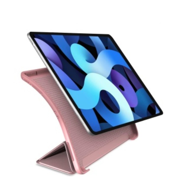 Фото - Чохол для планшета Becover Tri Fold Soft TPU Silicone for Apple iPad Air 11" M2/M3 (2024/2025) Pink (711410)