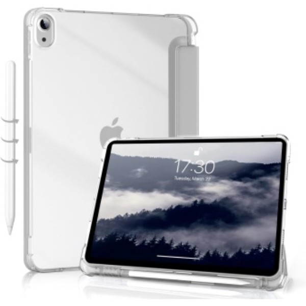 Фото - Чехол для планшета Becover Soft Edge с креплением Apple Pencil для Apple iPad Air 11" M2/M3 (2024/2025) Gray (711428)