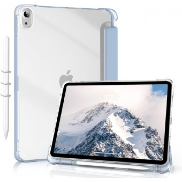 Фото - Чохол для планшета Becover Soft Edge с креплением Apple Pencil для Apple iPad Air 11" M2/M3 (2024/2025) Light Blue (711429)