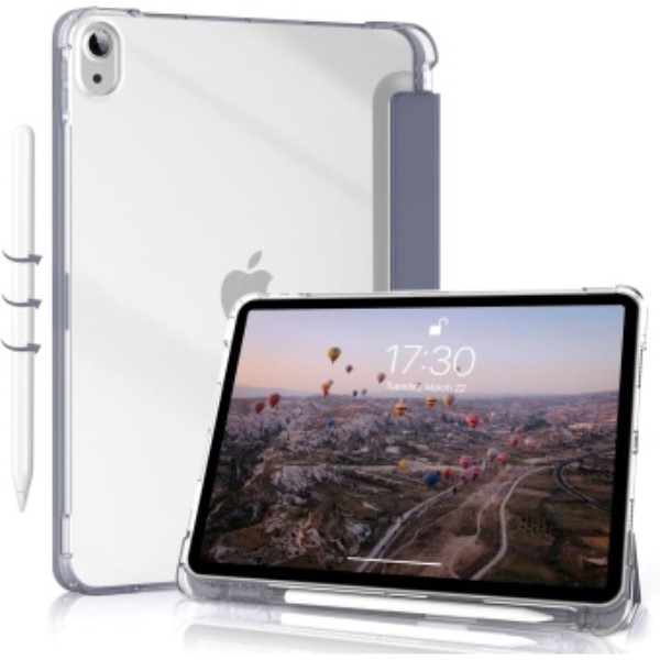 Фото - Чохол для планшета Becover Soft Edge с креплением Apple Pencil для Apple iPad Air 11" M2/M3 (2024/2025) Purple (711430)