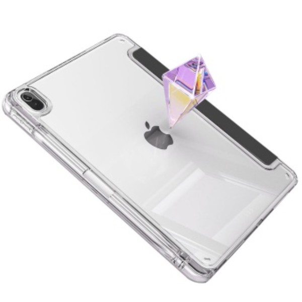 Фото - Чехол для планшета BeCover Ultra Slim Origami Transparent с креплением Apple iPad Air 13" M2/M3 (2024/2025) Black (711695)