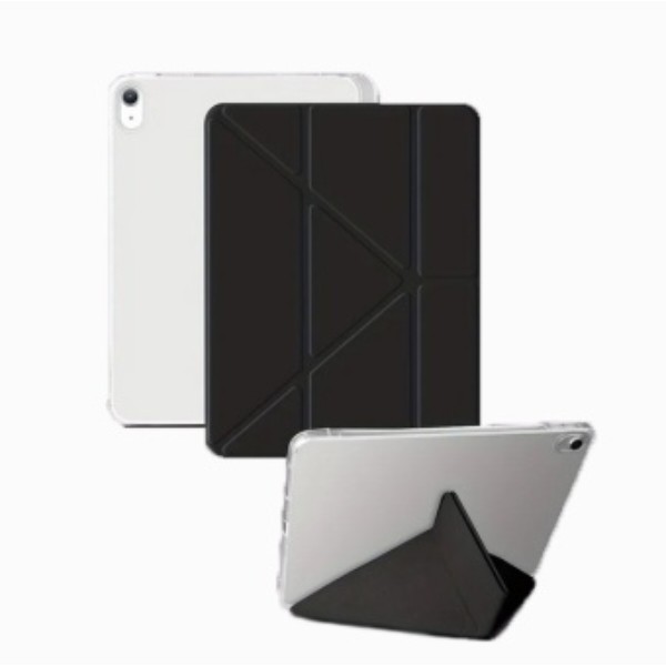 Фото - Чехол для планшета BeCover Ultra Slim Origami Transparent с креплением Apple iPad Air 13" M2/M3 (2024/2025) Black (711695)
