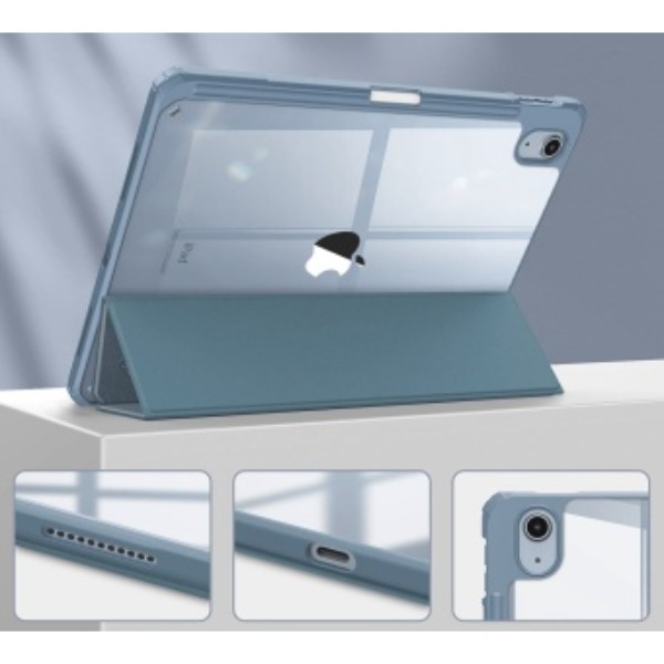 Фото - Чохол для планшета BeCover Soft Edge TPU з кріпленням Apple Pencil for Apple iPad Air (4/5) 2020/2022 10.9'' Blue Haze (711697)